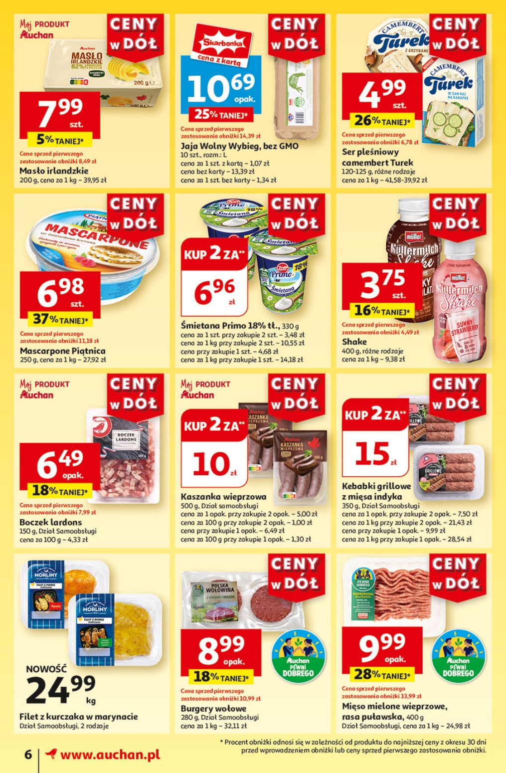 gazetka promocyjna Moje Auchan Ceny w dół - Strona 8