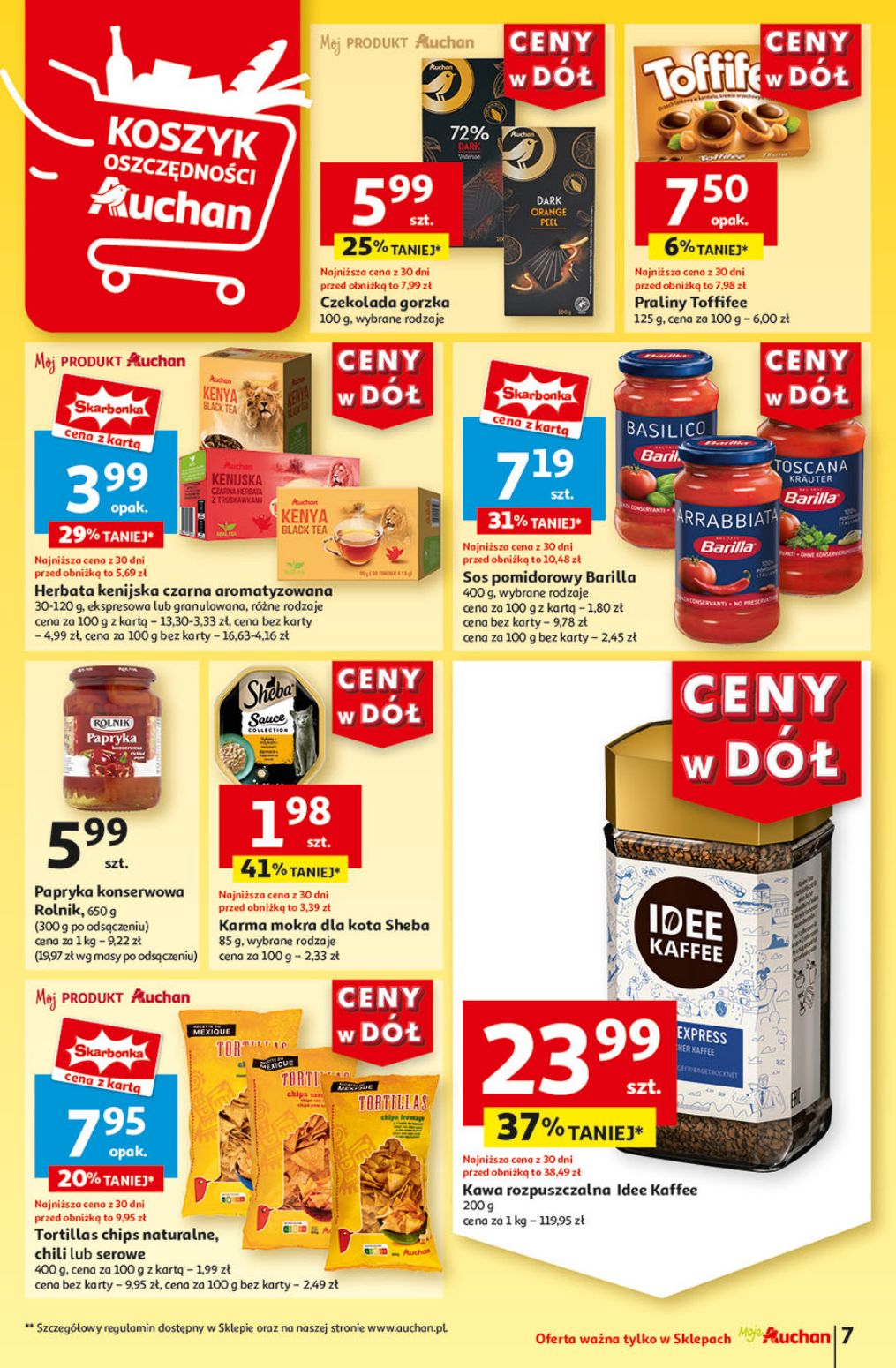 gazetka promocyjna Moje Auchan Ceny w dół - Strona 9