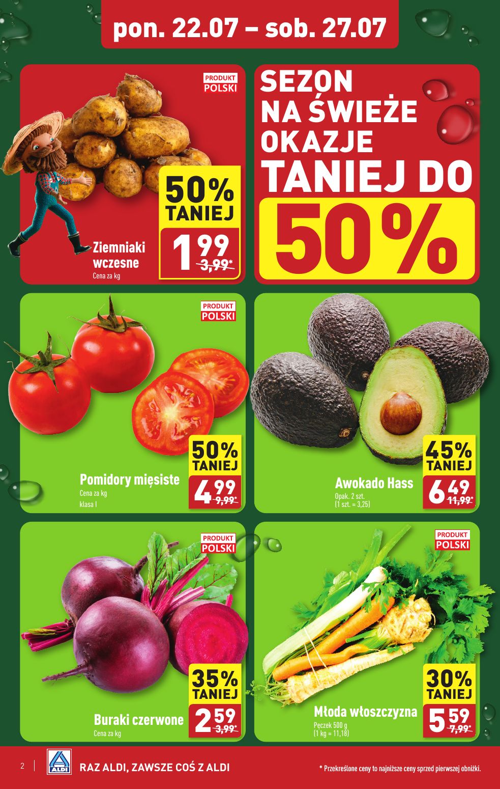 gazetka promocyjna ALDI Farmer Aldik poleca świeże owoce i warzywa - Strona 2