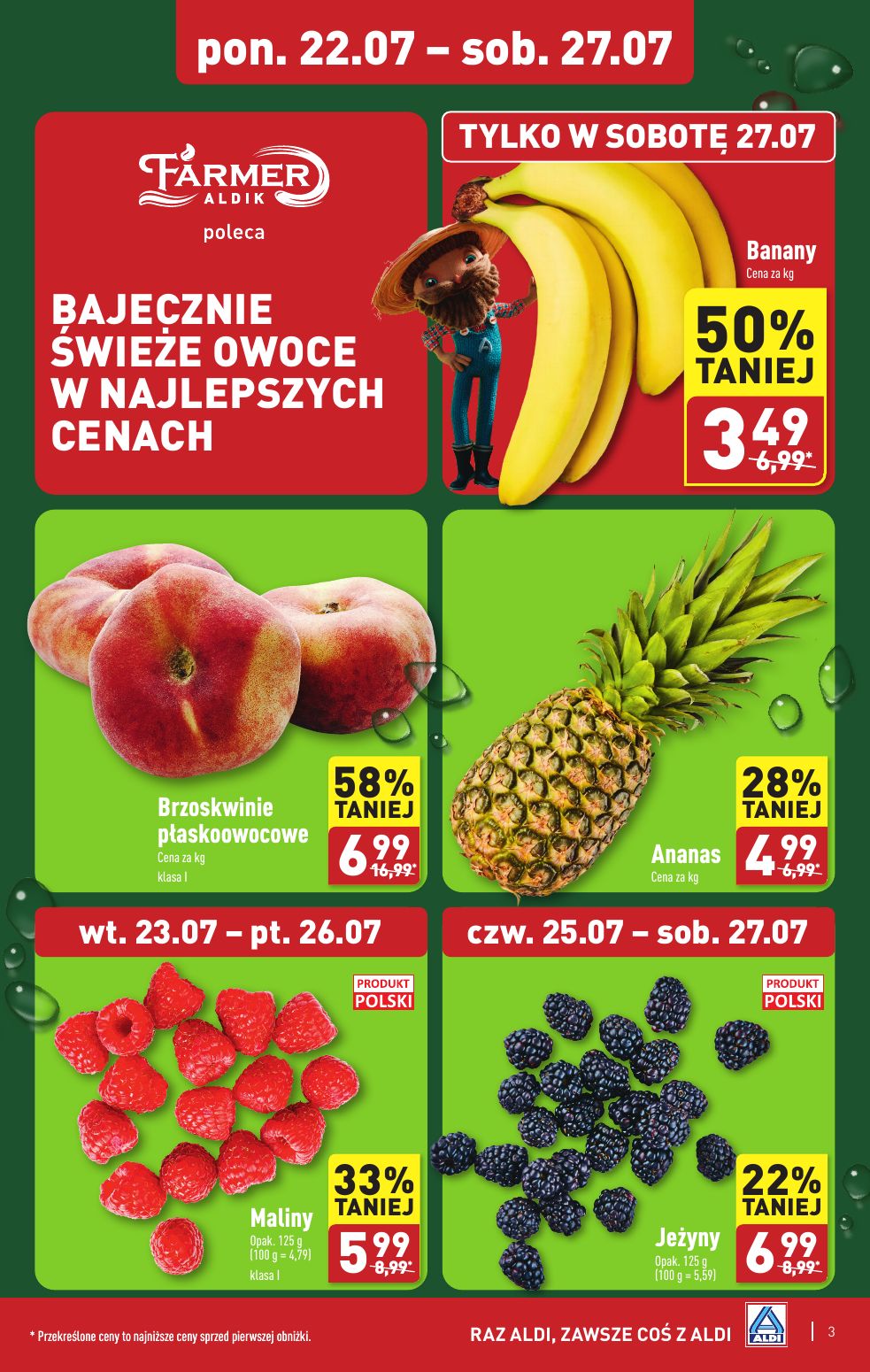 gazetka promocyjna ALDI Farmer Aldik poleca świeże owoce i warzywa - Strona 3
