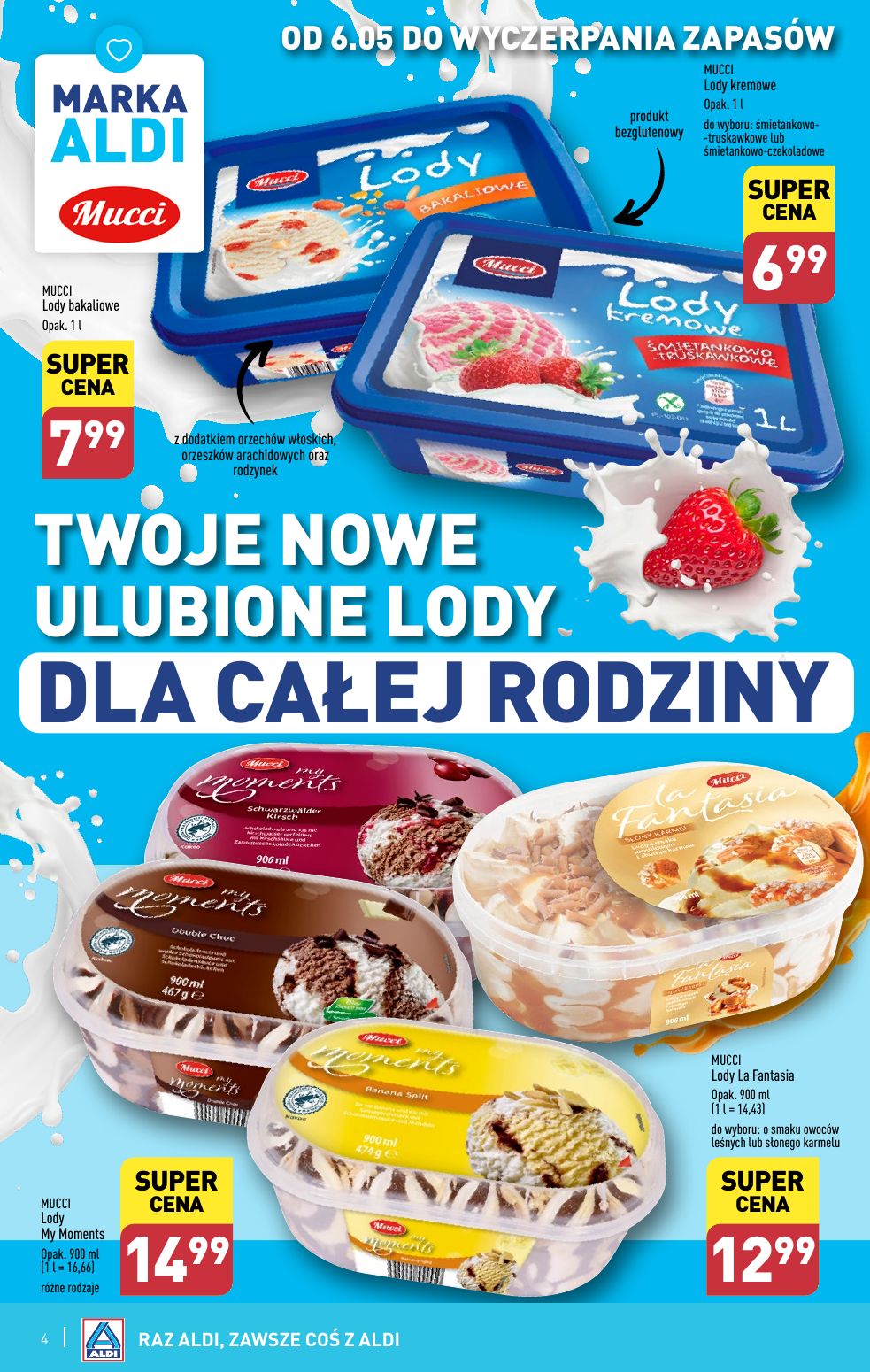 gazetka promocyjna ALDI Twoje nowe ulubione lody - Strona 4