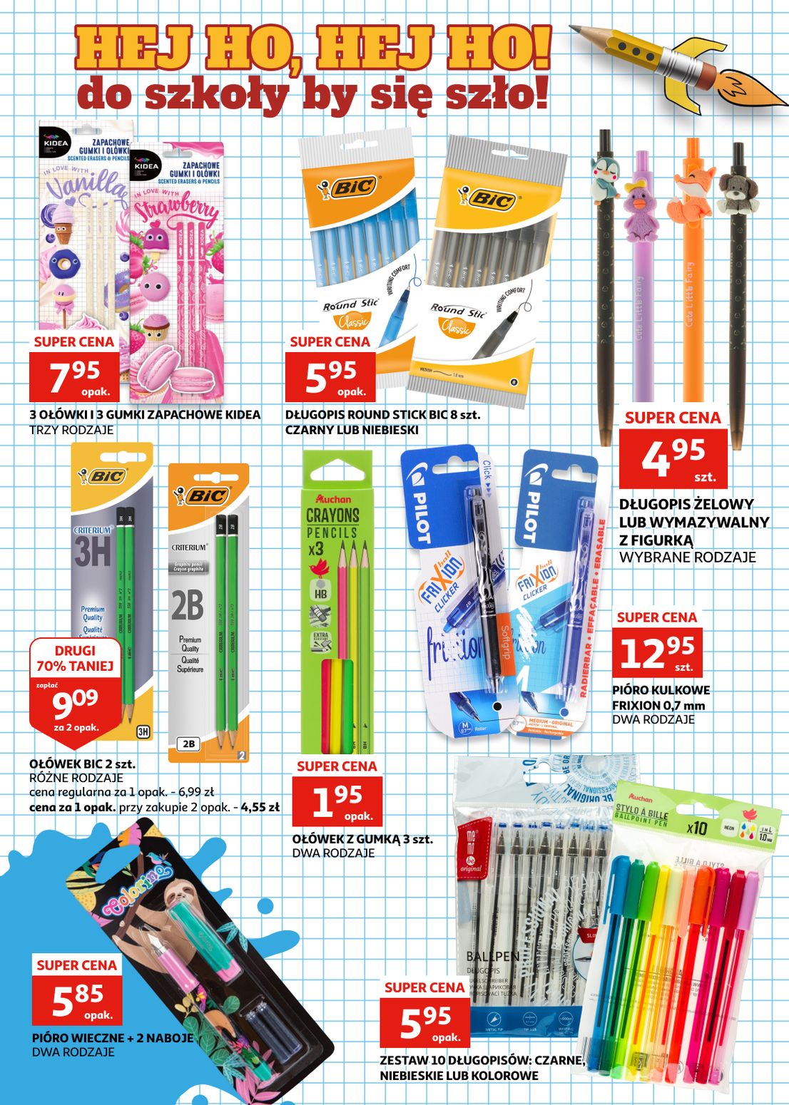 gazetka promocyjna Auchan Racibórz - katalog szkolny - Strona 4