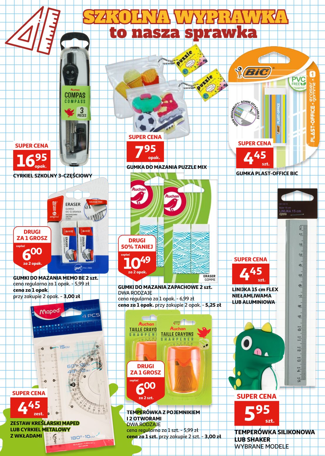 gazetka promocyjna Auchan Racibórz - katalog szkolny - Strona 6