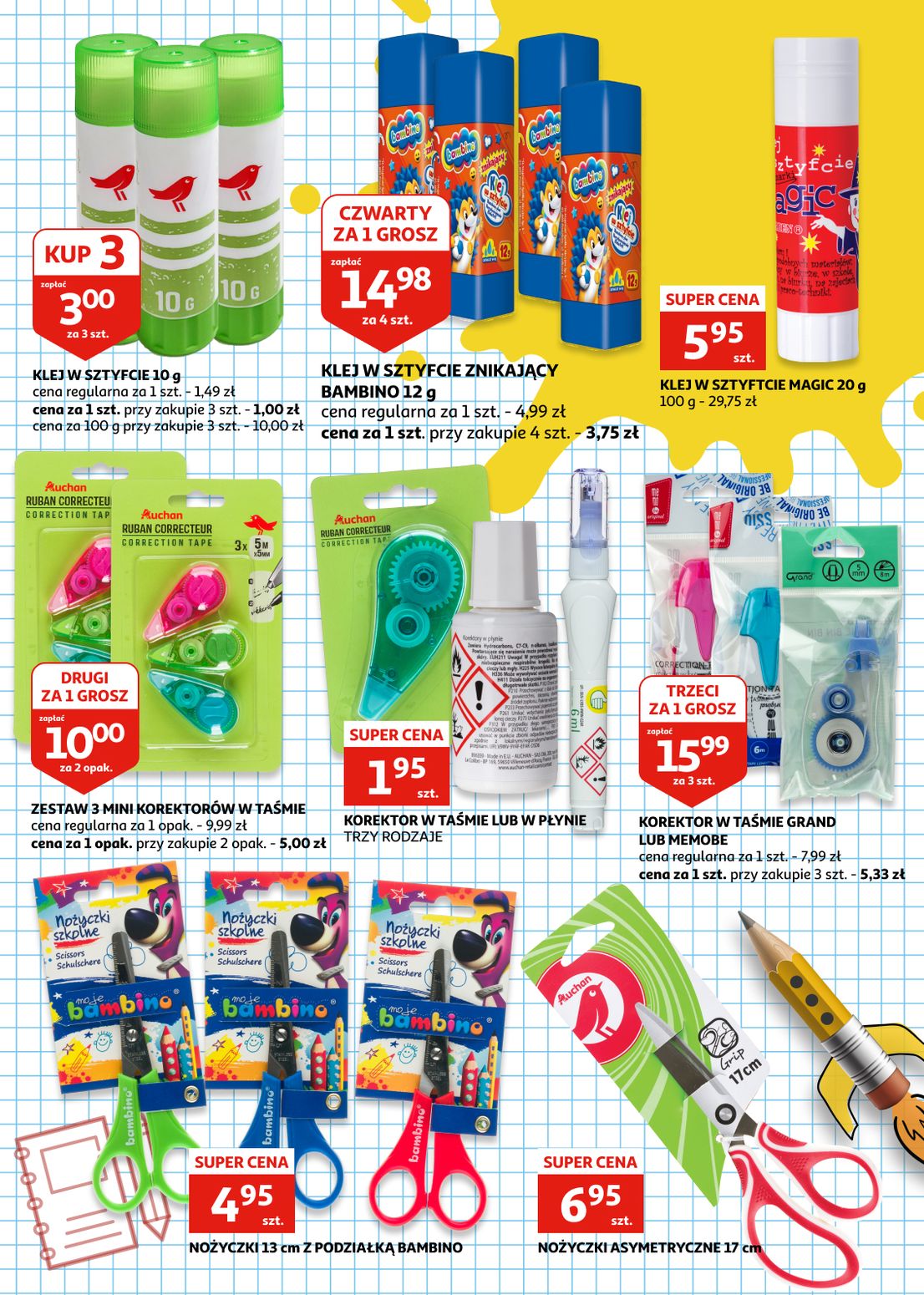 gazetka promocyjna Auchan Racibórz - katalog szkolny - Strona 7