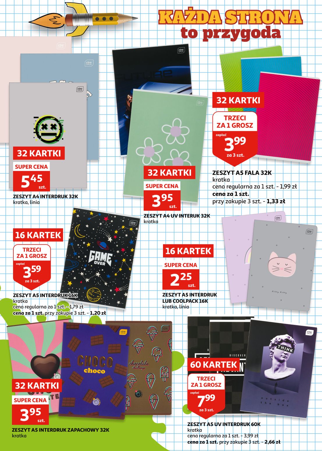 gazetka promocyjna Auchan Racibórz - katalog szkolny - Strona 8