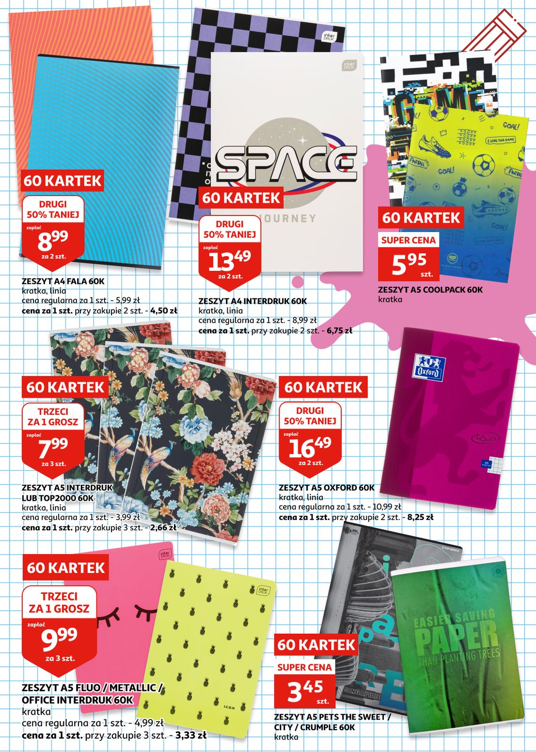gazetka promocyjna Auchan Racibórz - katalog szkolny - Strona 9