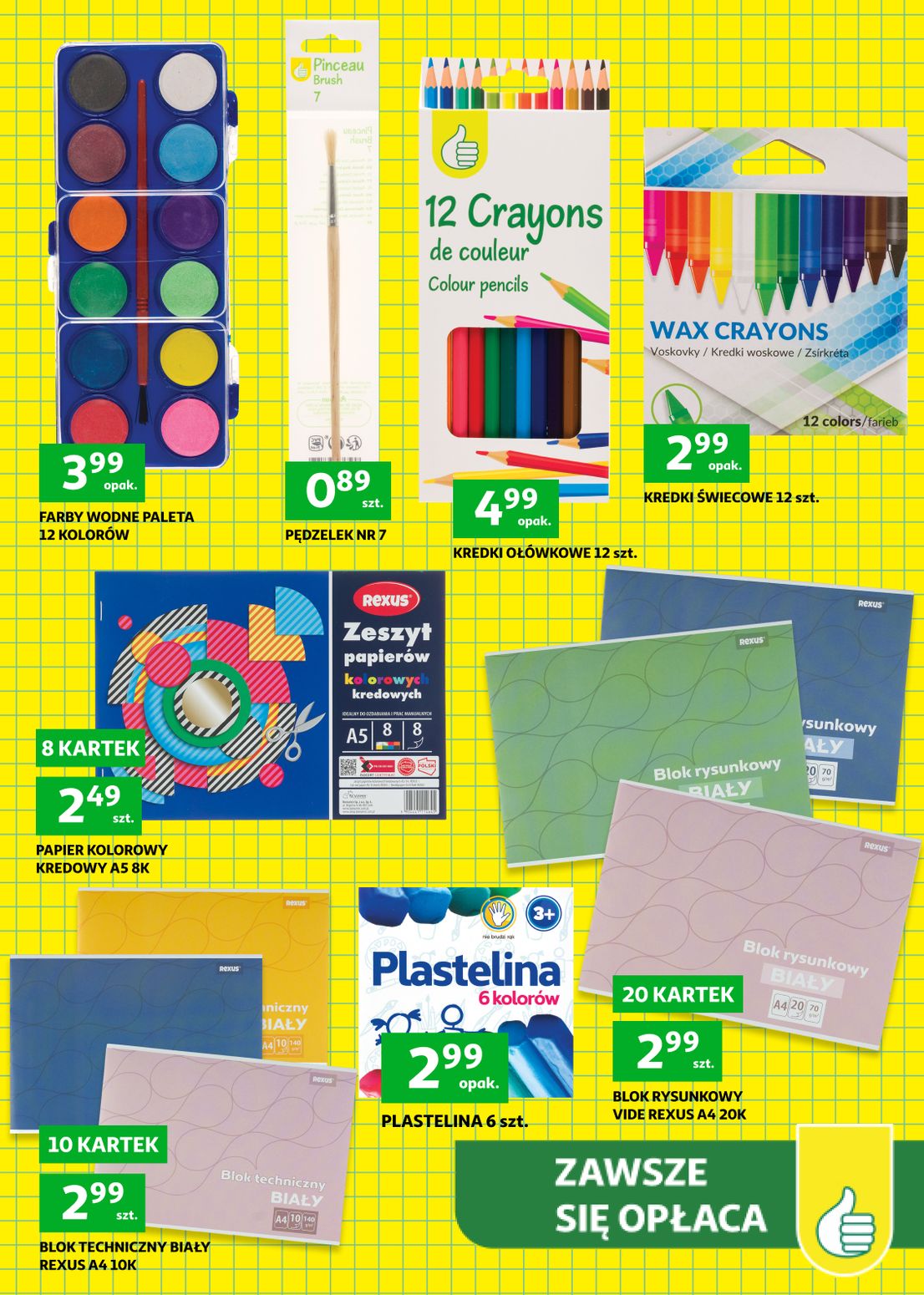 gazetka promocyjna Auchan Zielona Góra - katalog szkolny - Strona 3