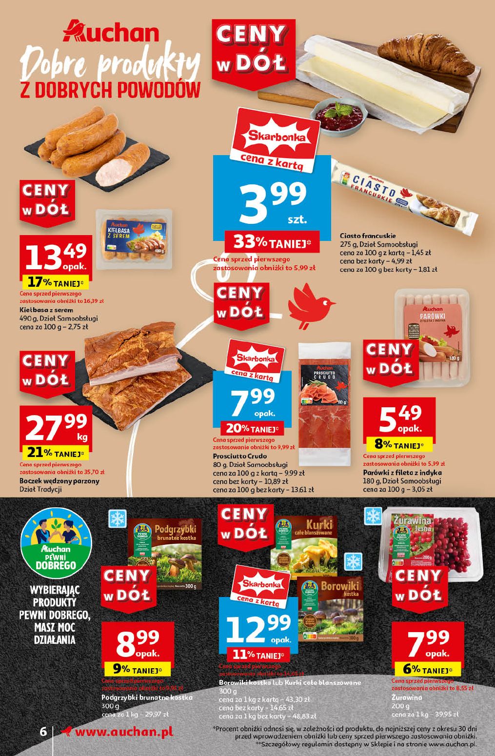 gazetka promocyjna Auchan Supermarket Ceny w dół - Strona 6