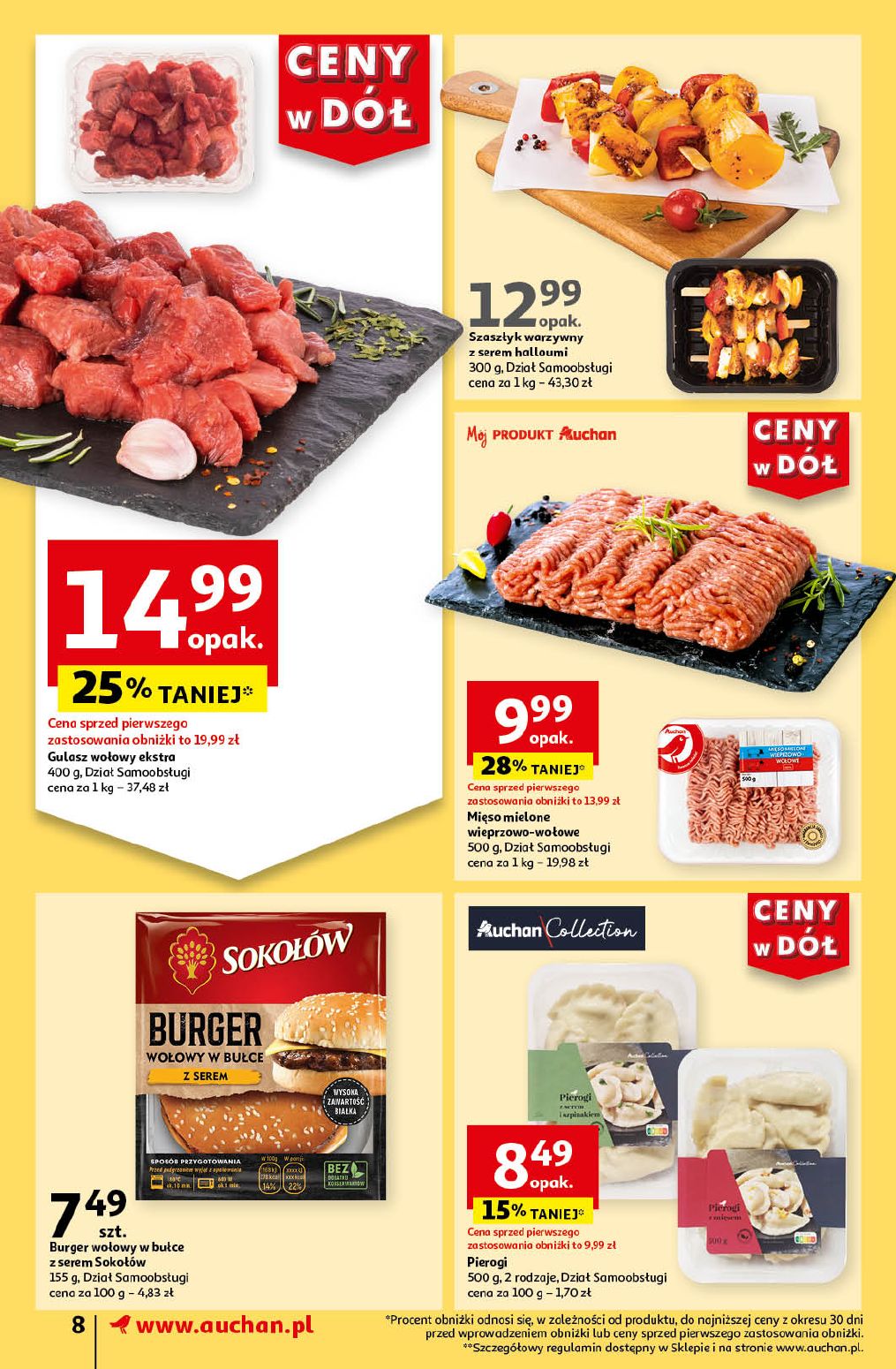 gazetka promocyjna Auchan Supermarket Ceny w dół - Strona 8