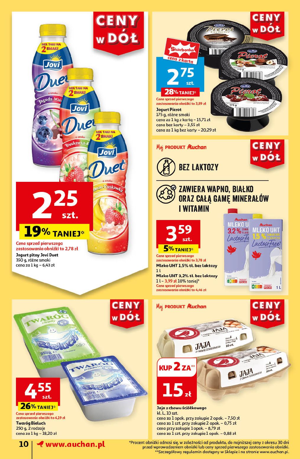 gazetka promocyjna Auchan Supermarket Ceny w dół - Strona 10