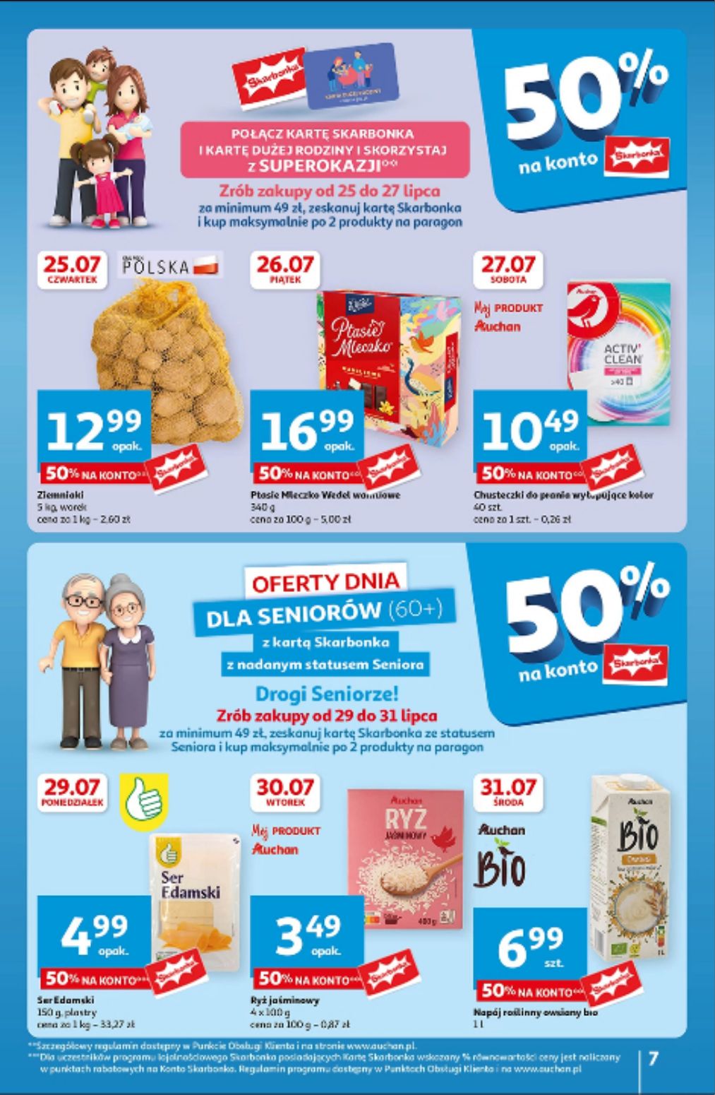 gazetka promocyjna Auchan Ceny w dół - Strona 7