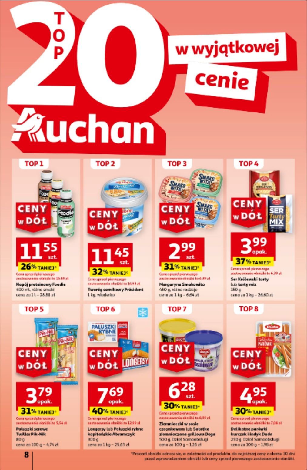 gazetka promocyjna Auchan Ceny w dół - Strona 8