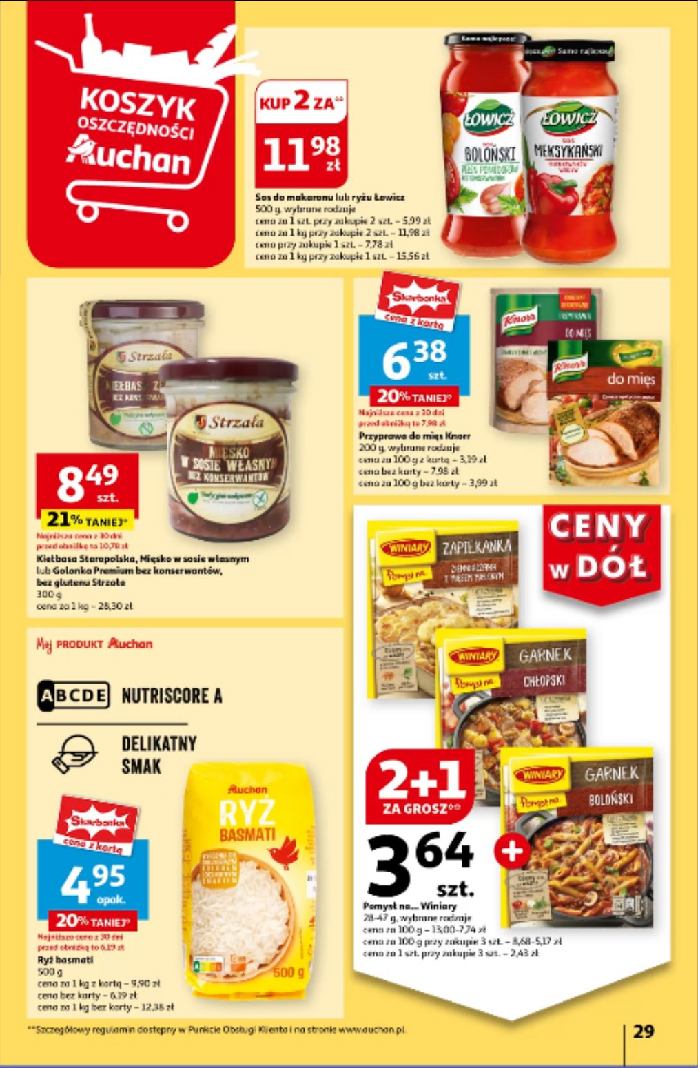 gazetka promocyjna Auchan Ceny w dół - Strona 31