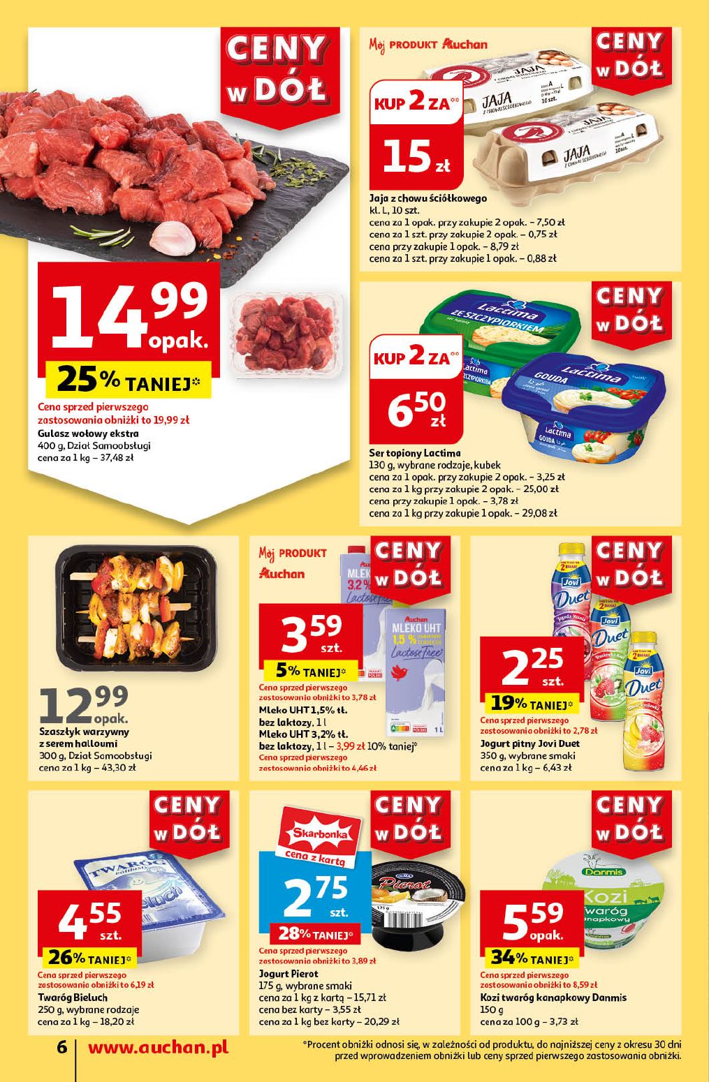 gazetka promocyjna Moje Auchan Ceny w dół - Strona 6