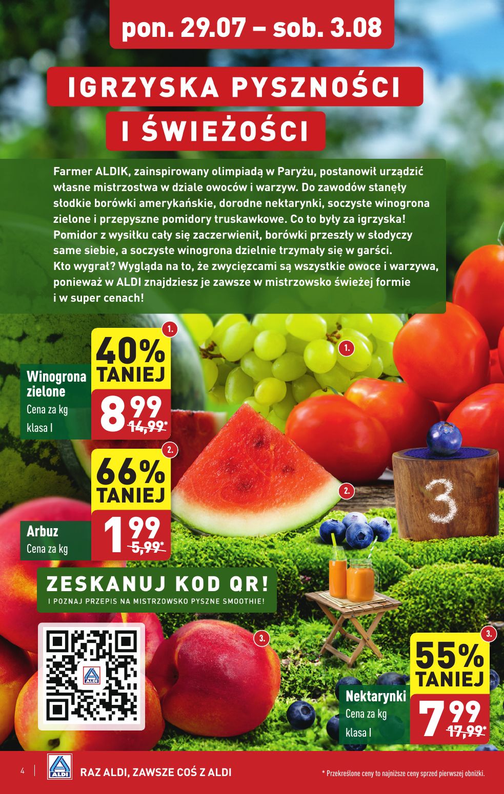 gazetka promocyjna ALDI Farmer Aldik poleca świeże owoce i warzywa - Strona 4