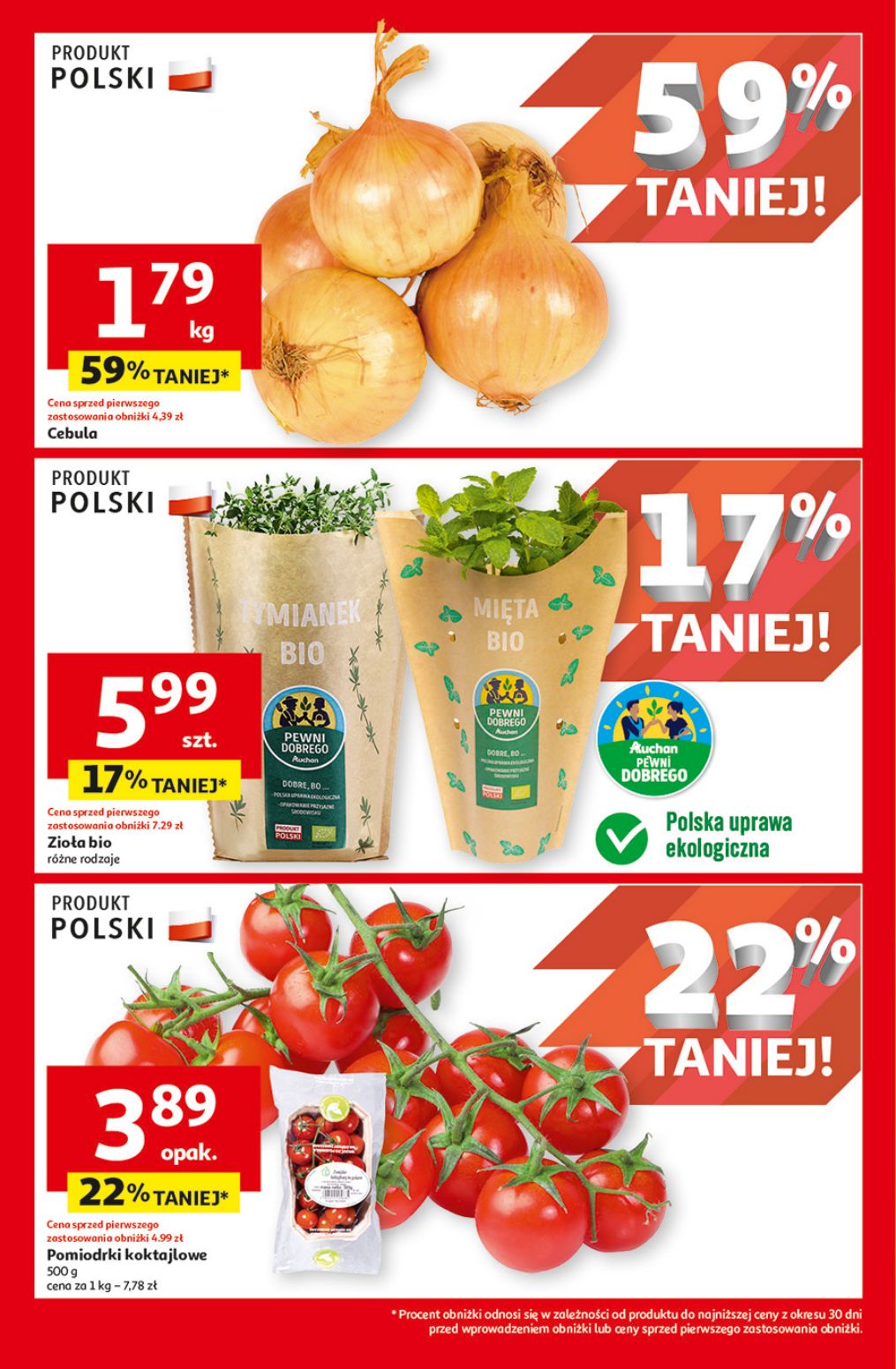 gazetka promocyjna Auchan Supermarket Jeszcze lepsze ceny - Strona 4