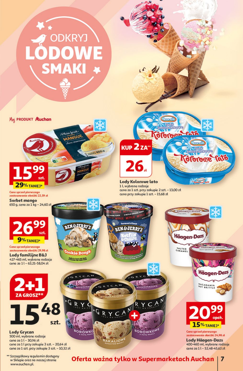 gazetka promocyjna Auchan Supermarket Jeszcze lepsze ceny - Strona 9