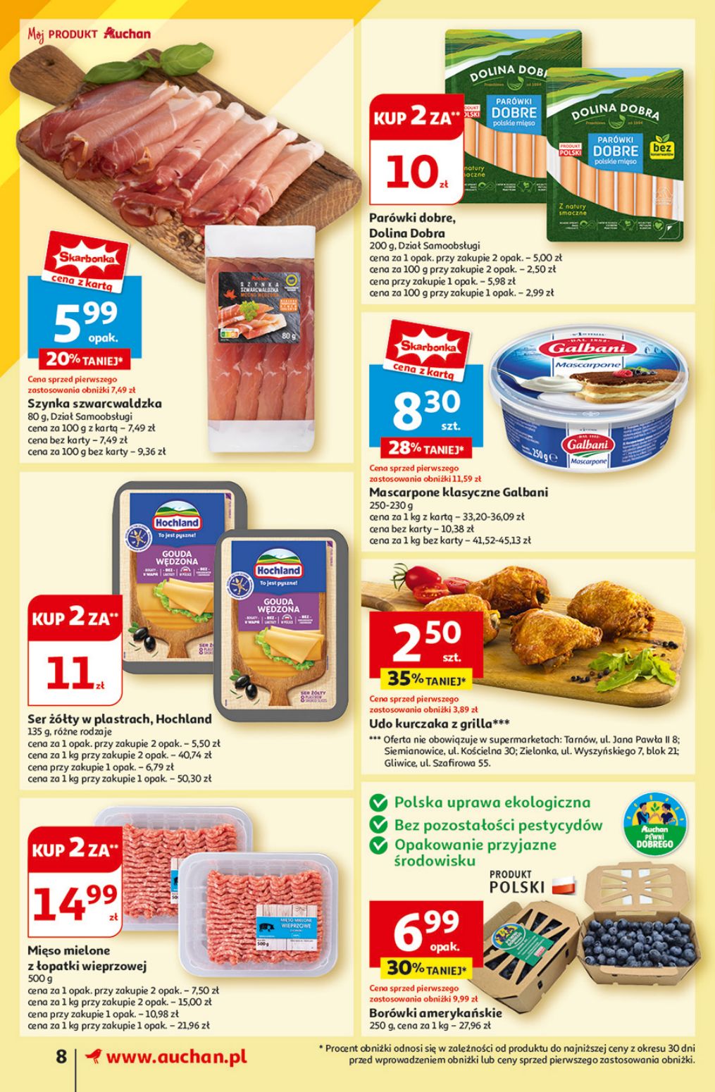 gazetka promocyjna Auchan Supermarket Jeszcze lepsze ceny - Strona 10