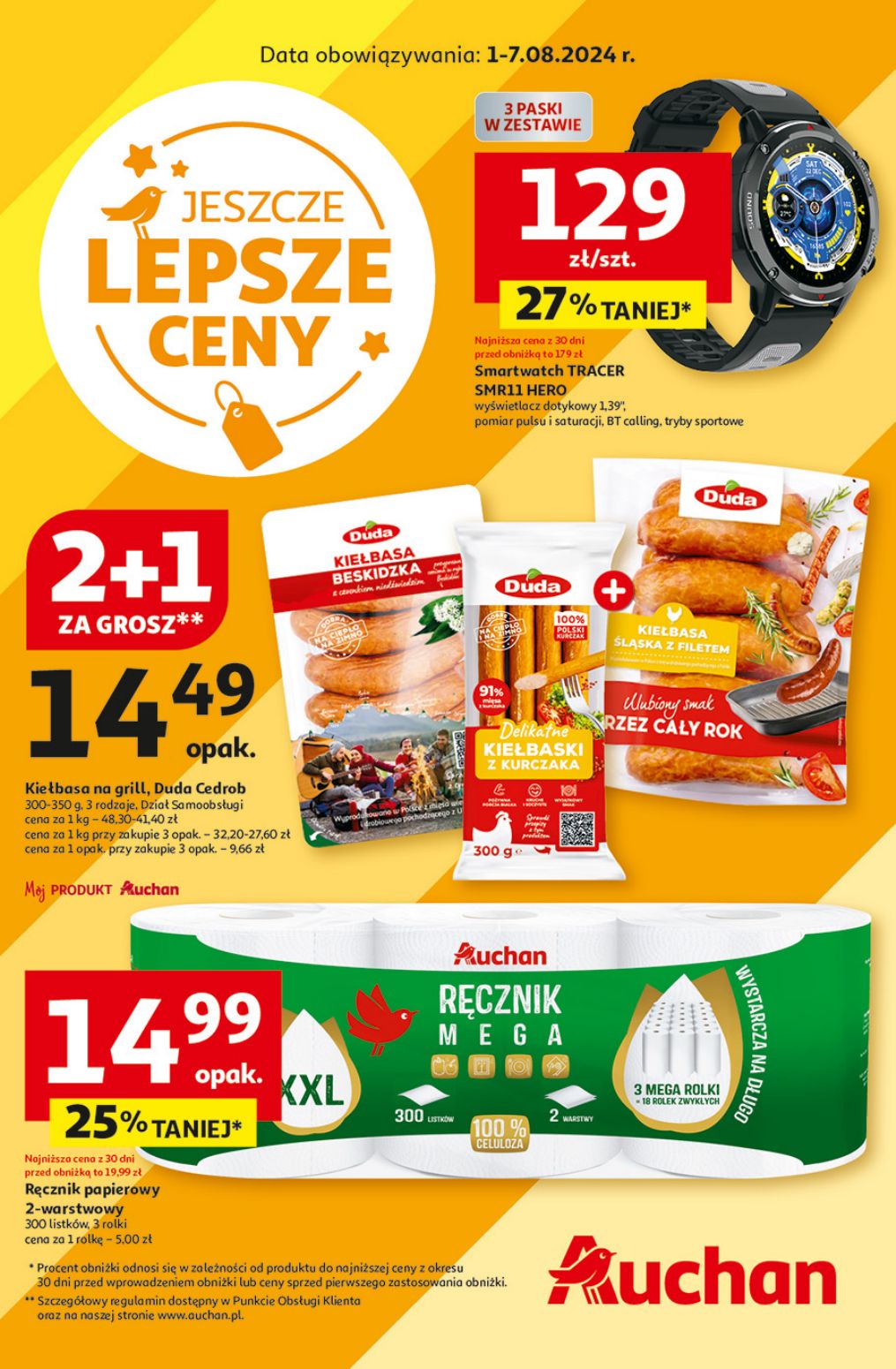 gazetka promocyjna Auchan Jeszcze lepsze ceny - Strona 1