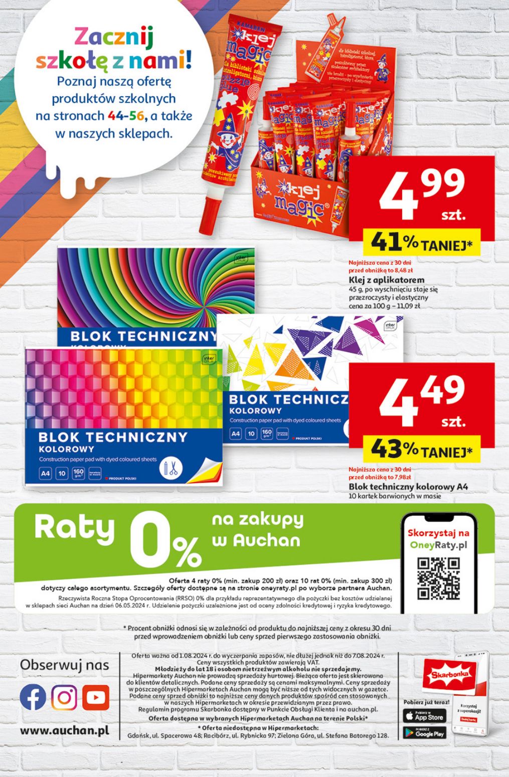 gazetka promocyjna Auchan Jeszcze lepsze ceny - Strona 64