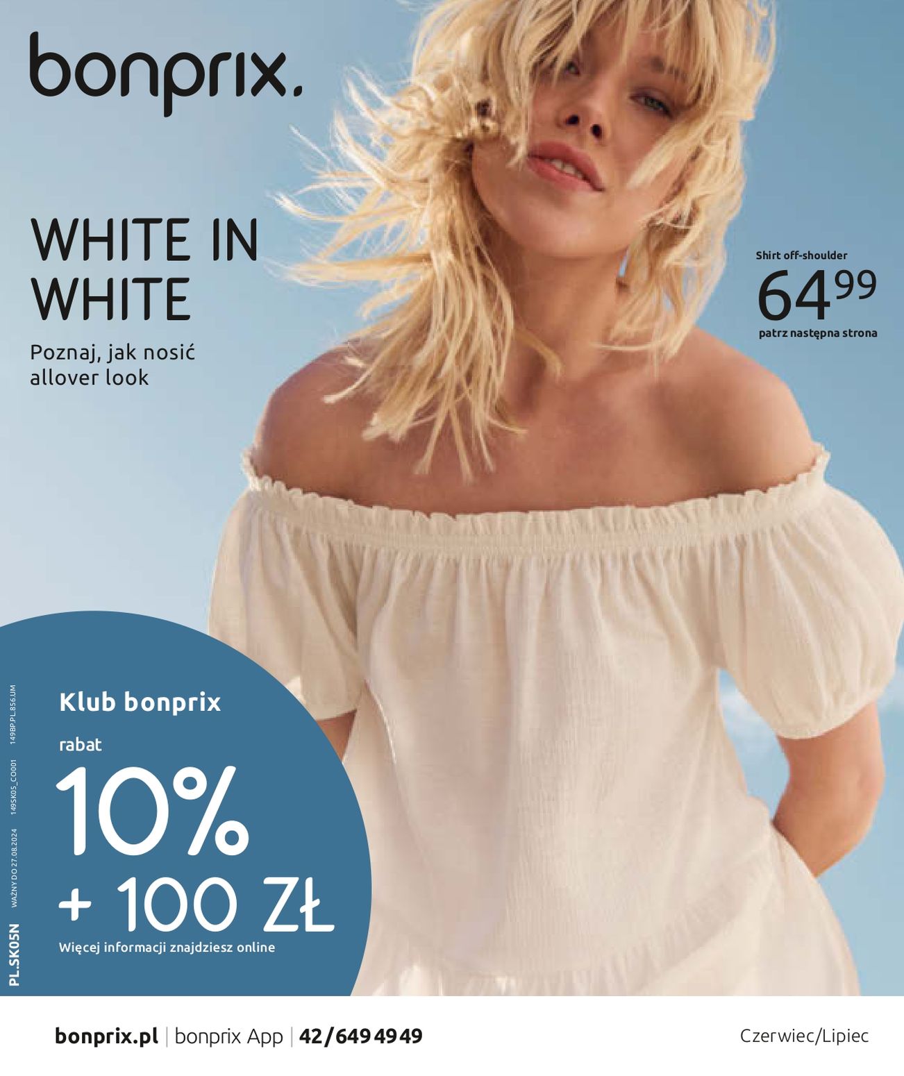 gazetka promocyjna bonprix WHITE IN WHITE - Strona 1