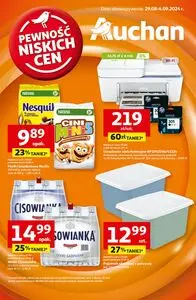 Gazetka promocyjna Auchan, ważna od 29.08.2024 do 04.09.2024.