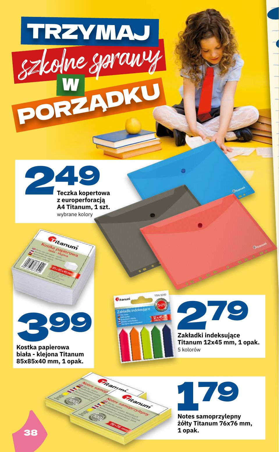gazetka promocyjna Twój Market Katalog szkolny - Strona 38
