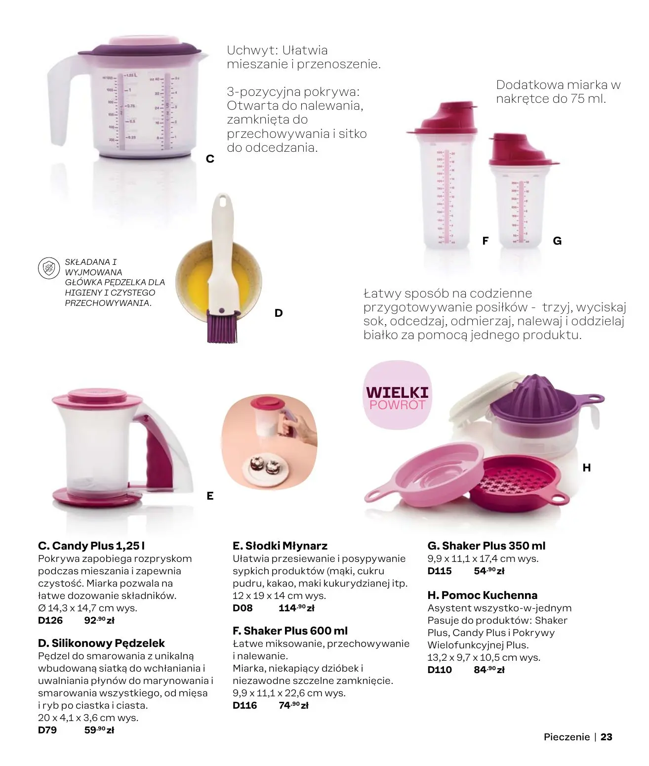 gazetka promocyjna Tupperware Katalog jesień-zima 2024/25 - Strona 23