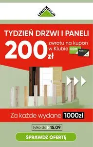 Gazetka promocyjna Leroy Merlin, ważna od 11.09.2024 do 15.09.2024.