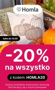 Gazetka promocyjna Homla, ważna od 12.09.2024 do 16.09.2024.