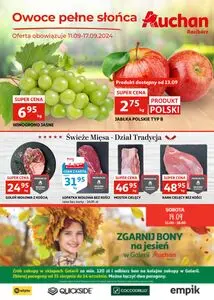 Gazetka promocyjna Auchan, ważna od 11.09.2024 do 17.09.2024.