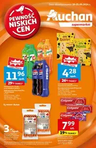 Gazetka promocyjna Auchan Supermarket, ważna od 19.09.2024 do 25.09.2024.