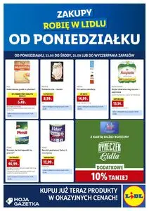 Gazetka promocyjna LIDL, ważna od 23.09.2024 do 25.09.2024.