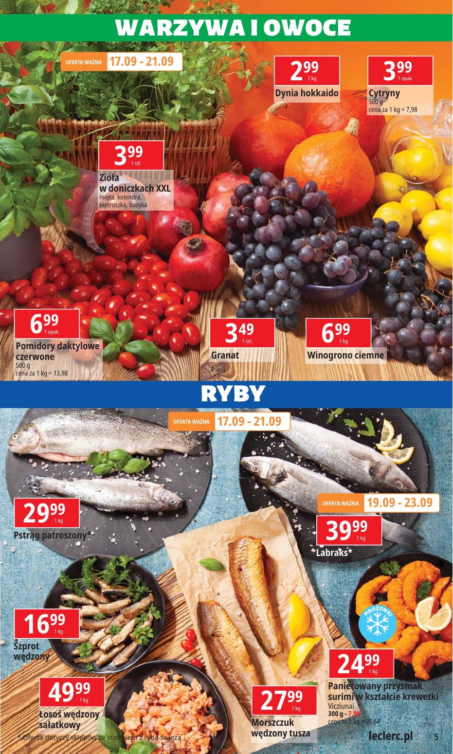 gazetka promocyjna E.Leclerc Wybór w dobrej cenie - oferta rozszerzona - Strona 5