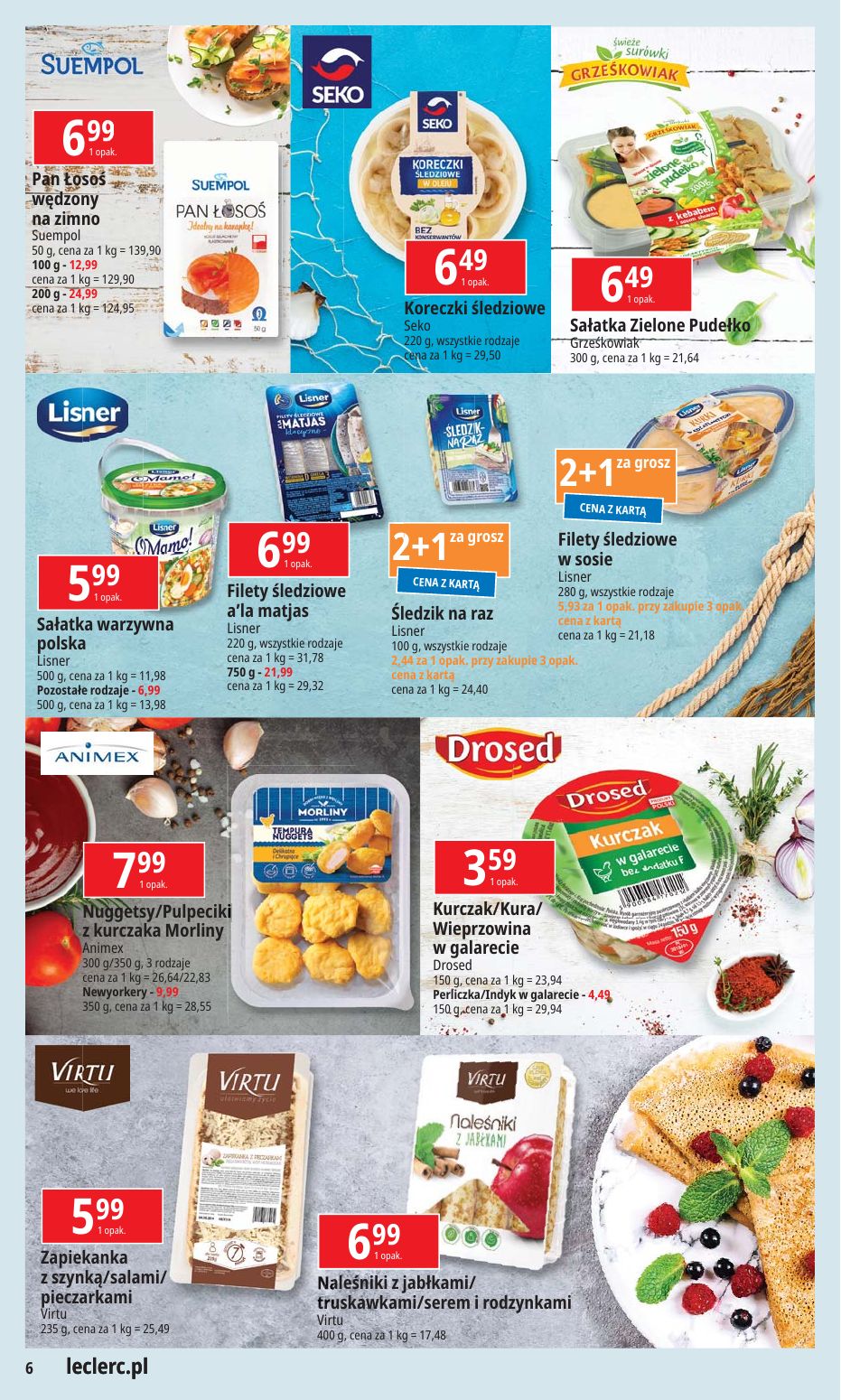 gazetka promocyjna E.Leclerc Wybór w dobrej cenie - oferta rozszerzona - Strona 6