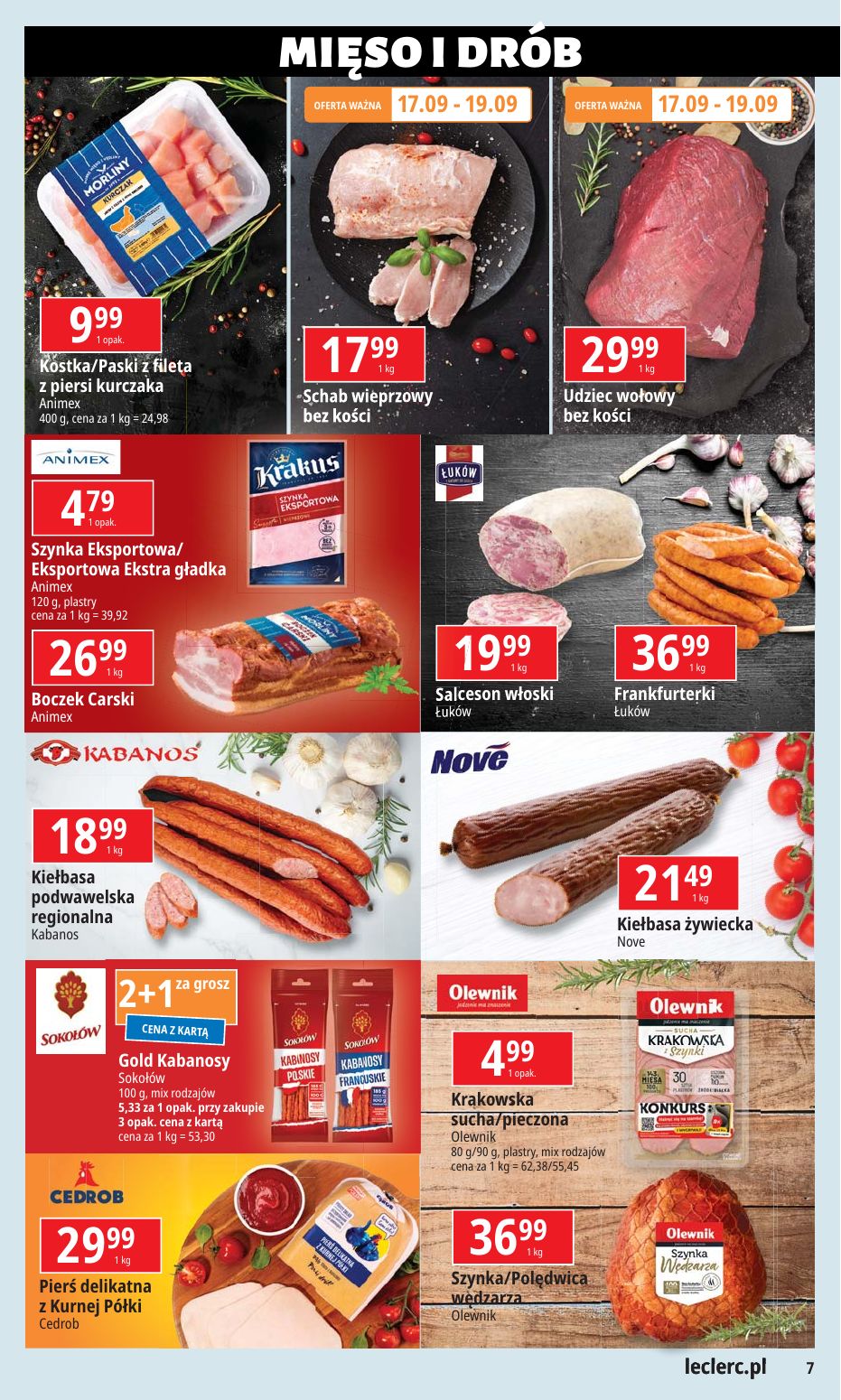 gazetka promocyjna E.Leclerc Wybór w dobrej cenie - oferta rozszerzona - Strona 7