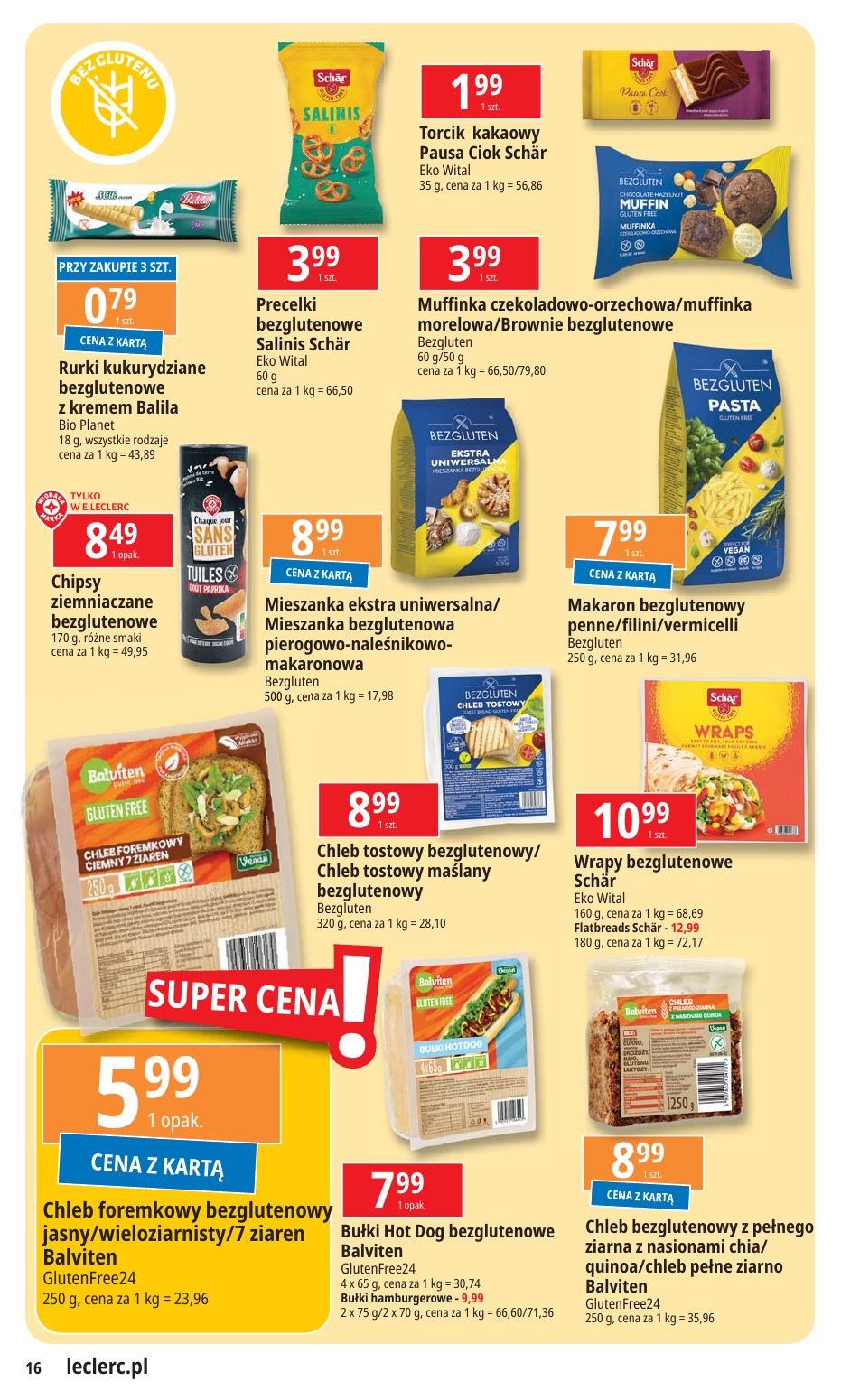 gazetka promocyjna E.Leclerc Wybór w dobrej cenie - oferta rozszerzona - Strona 16