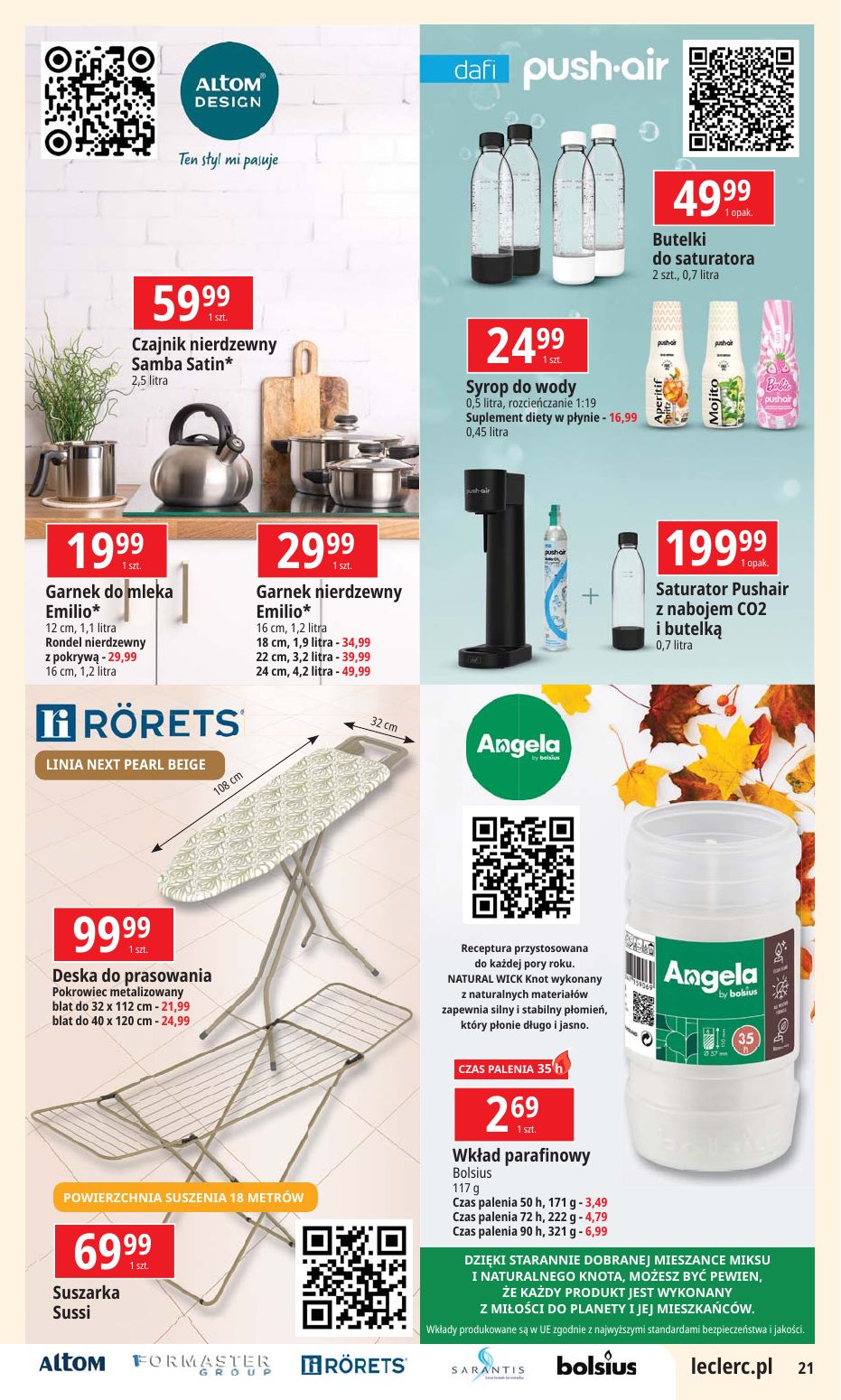 gazetka promocyjna E.Leclerc Wybór w dobrej cenie - oferta rozszerzona - Strona 21