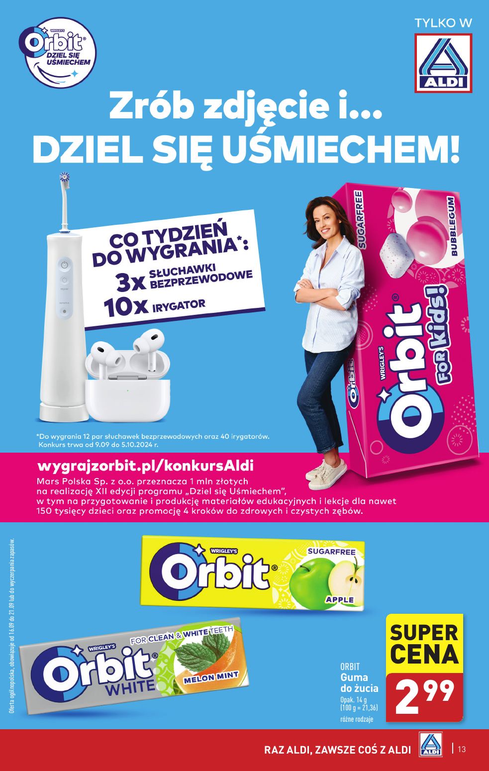 gazetka promocyjna ALDI Raz ALDI, zawsze coś z ALDI - Strona 13