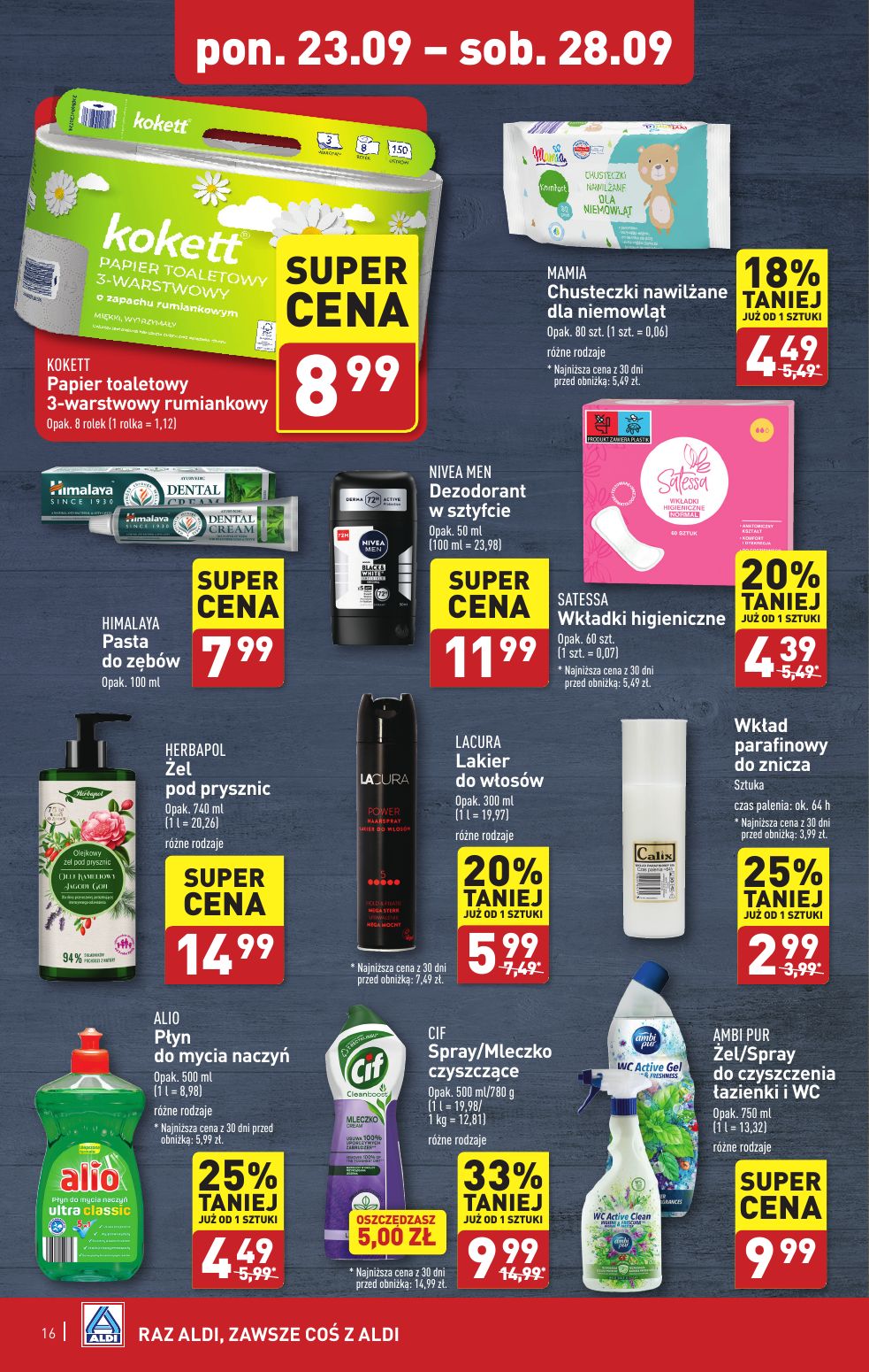 gazetka promocyjna ALDI Raz ALDI, zawsze coś z ALDI - Strona 16