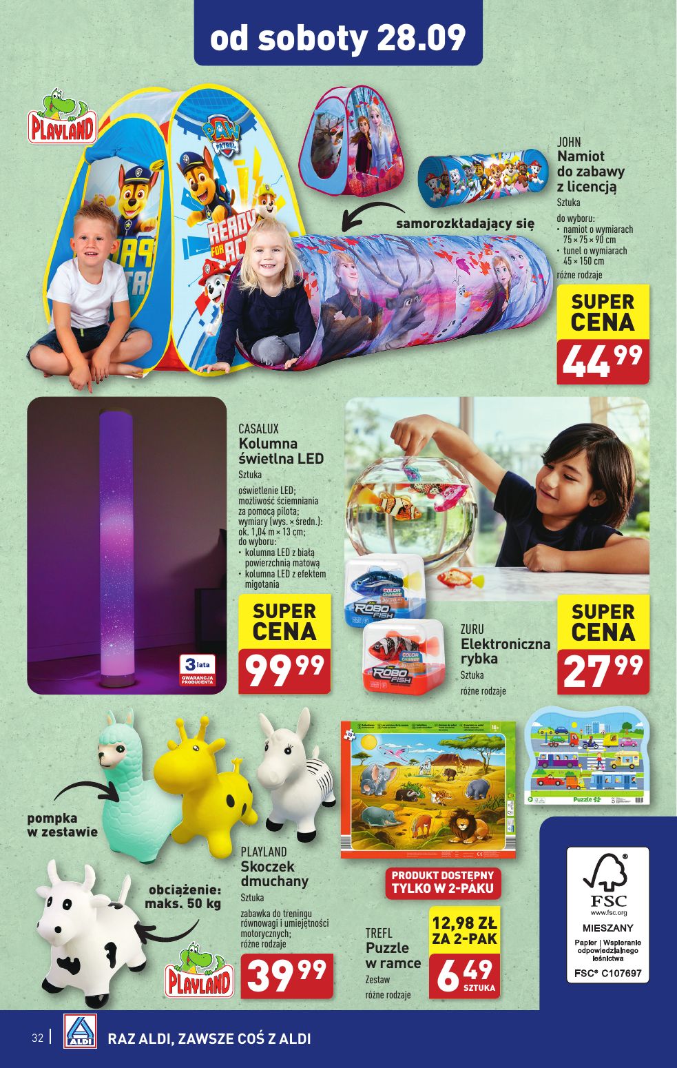 gazetka promocyjna ALDI Raz ALDI, zawsze coś z ALDI - Strona 32