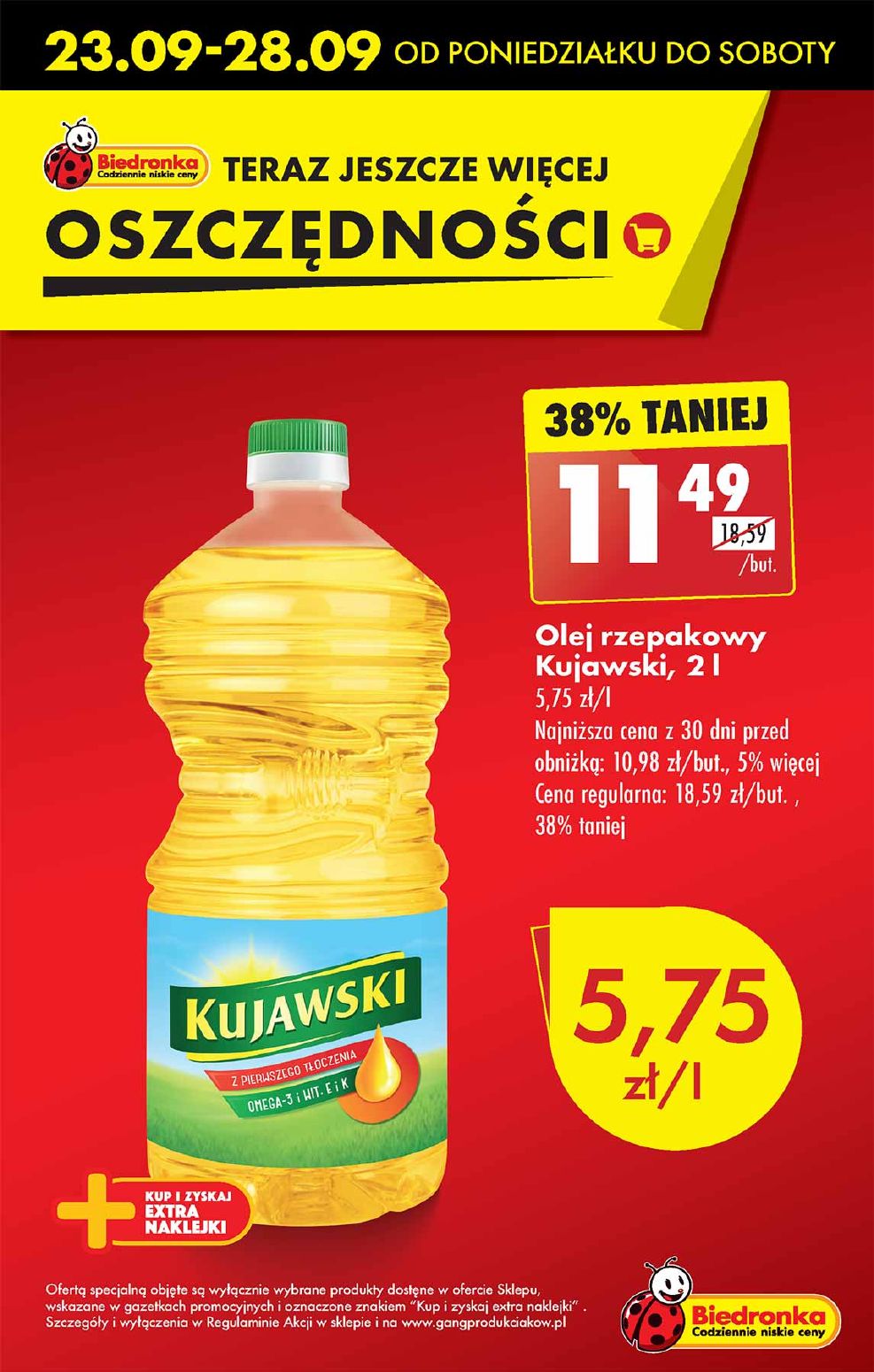 gazetka promocyjna Biedronka Od poniedziałku - Strona 7