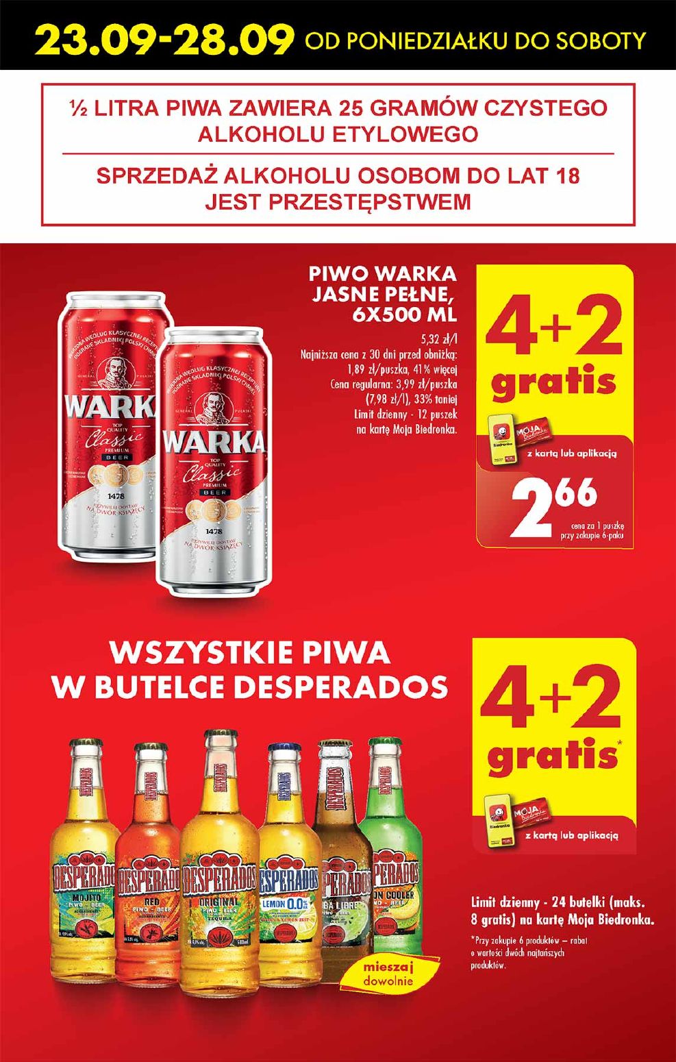 gazetka promocyjna Biedronka Od poniedziałku - Strona 11