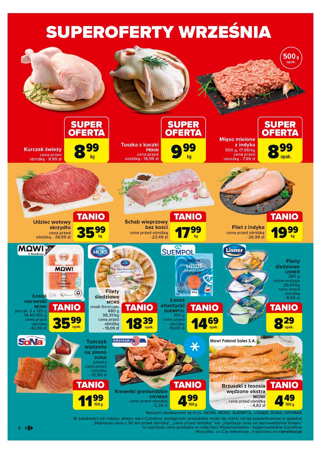 gazetka promocyjna Carrefour Market Superoferty tygodnia - Strona 4