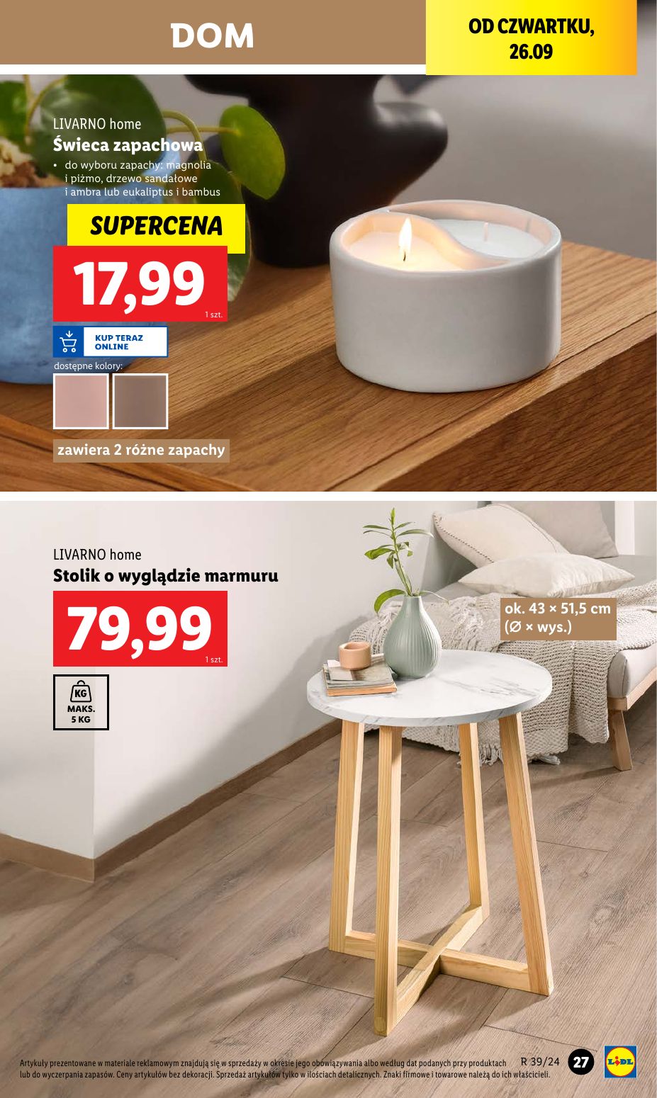 gazetka promocyjna LIDL Katalog okazji. Od poniedziałku - Strona 31