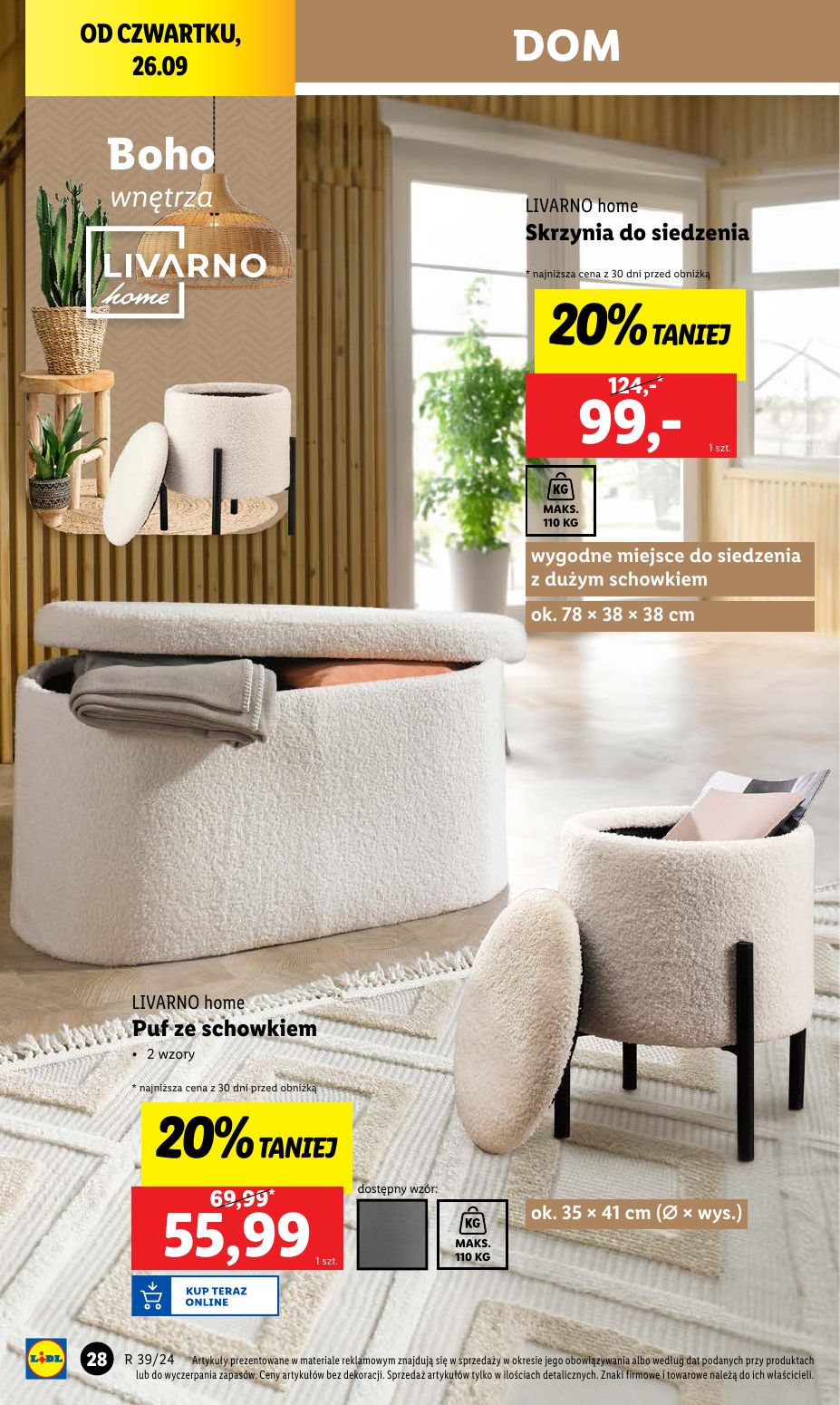 gazetka promocyjna LIDL Katalog okazji. Od poniedziałku - Strona 32