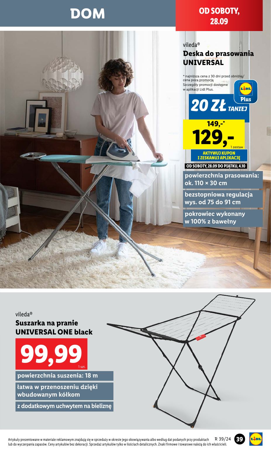 gazetka promocyjna LIDL Katalog okazji. Od poniedziałku - Strona 43