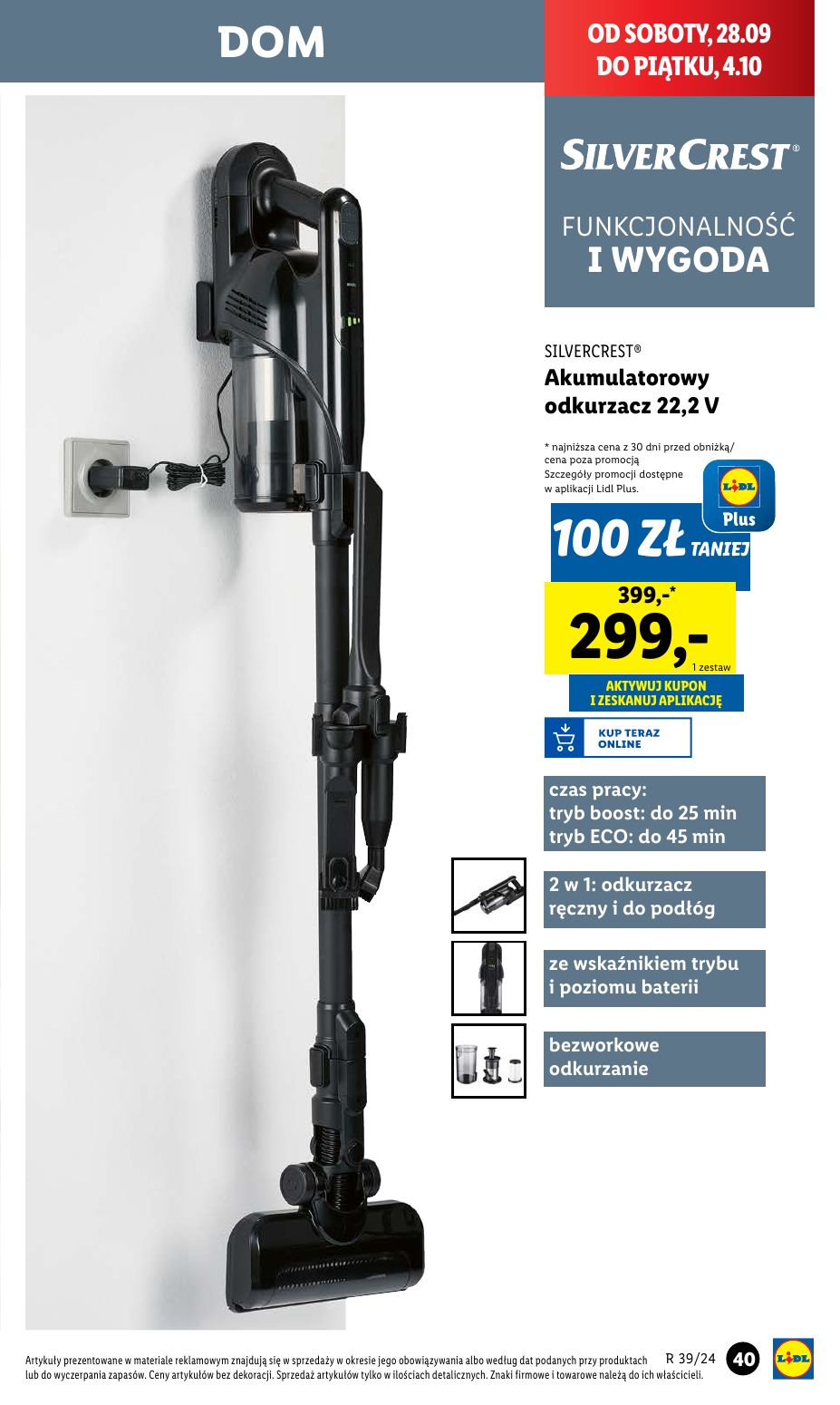 gazetka promocyjna LIDL Katalog okazji. Od poniedziałku - Strona 44