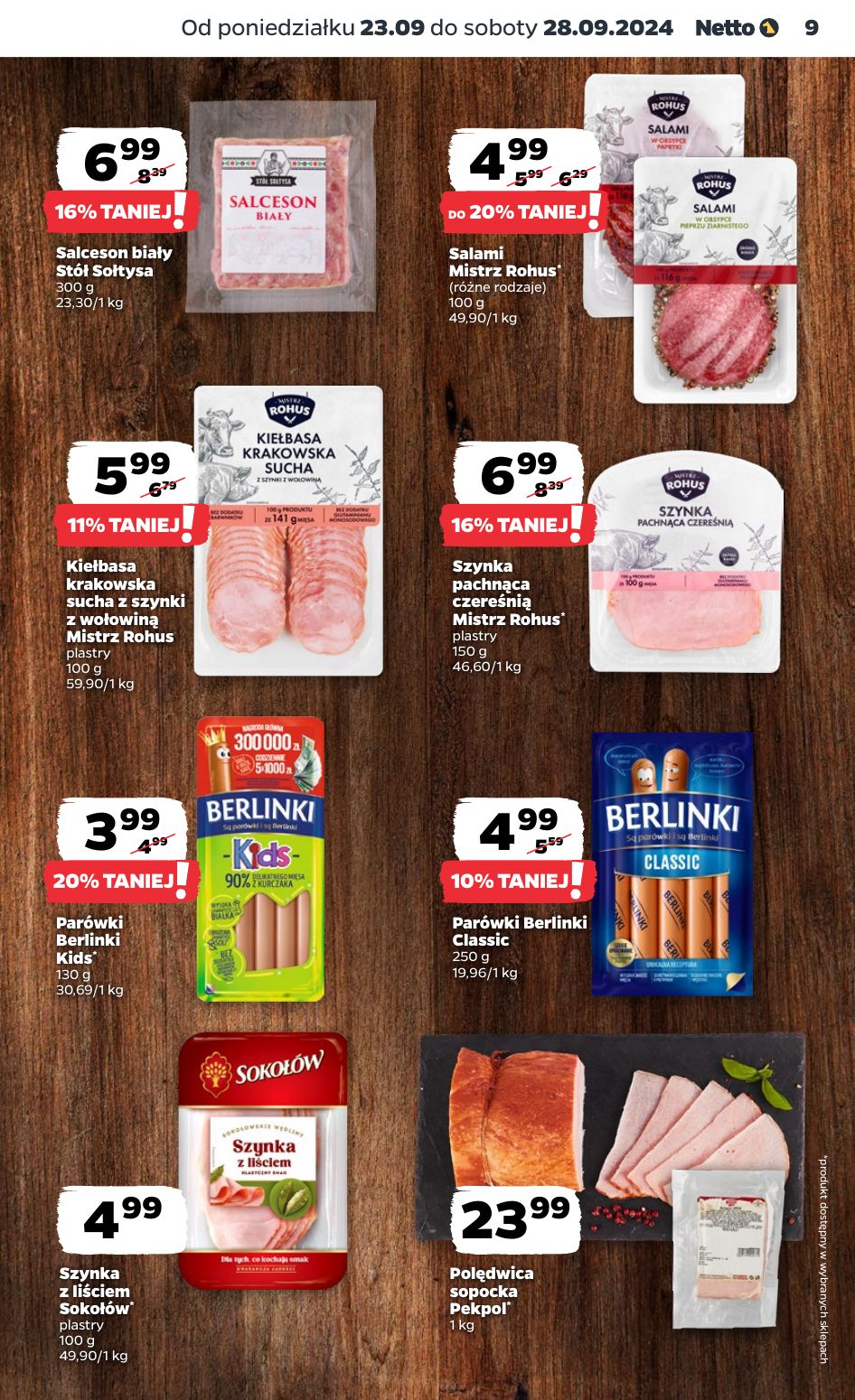 gazetka promocyjna NETTO Dyskontowe Asy - Strona 9