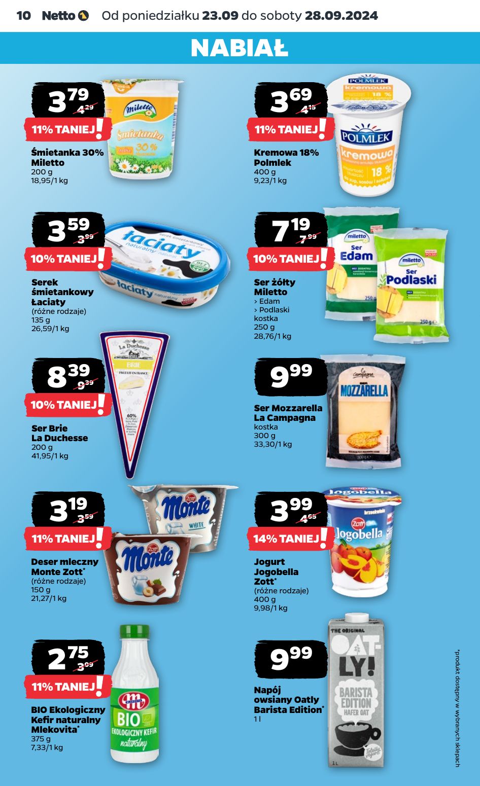 gazetka promocyjna NETTO Dyskontowe Asy - Strona 10